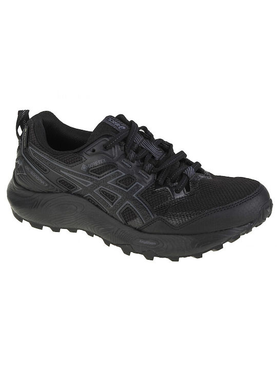 ASICS Gel-Sonoma 7 GTX Femei Pantofi sport Trail Running Impermeabile cu membrană Gore-Tex Negru / Gri Purtător