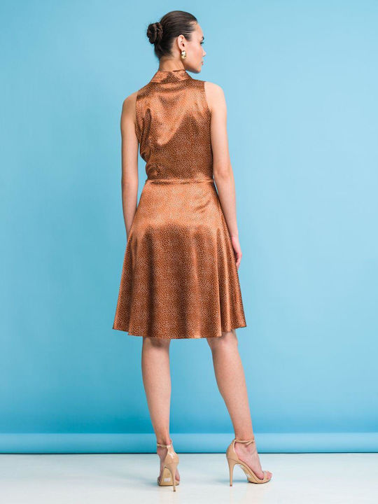 CHARM - DRESS 53370 CHARM - BROWN