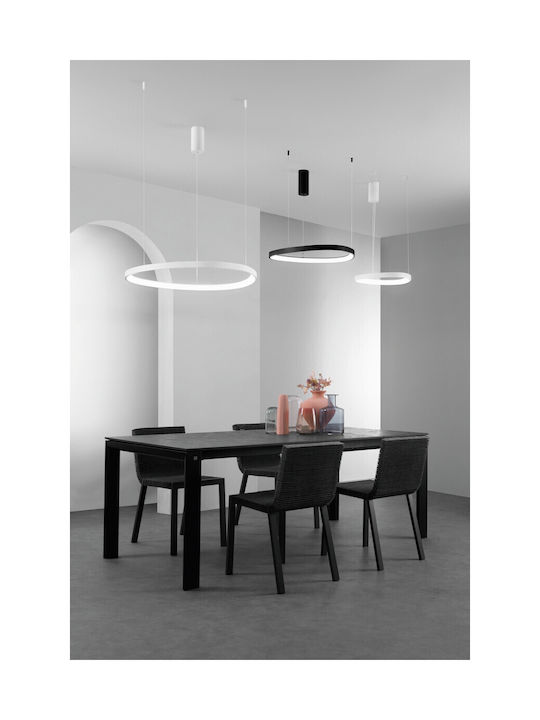 Fan Europe Led-Klapton-S45 Pendant Light LED with Cold White Light White LED-KLAPTON-S45-BCO