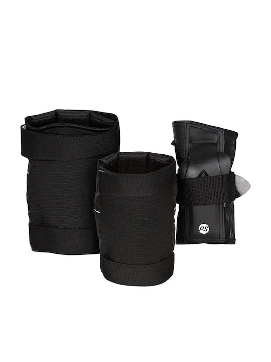 Powerslide Protective Gear Set for Rollers Black