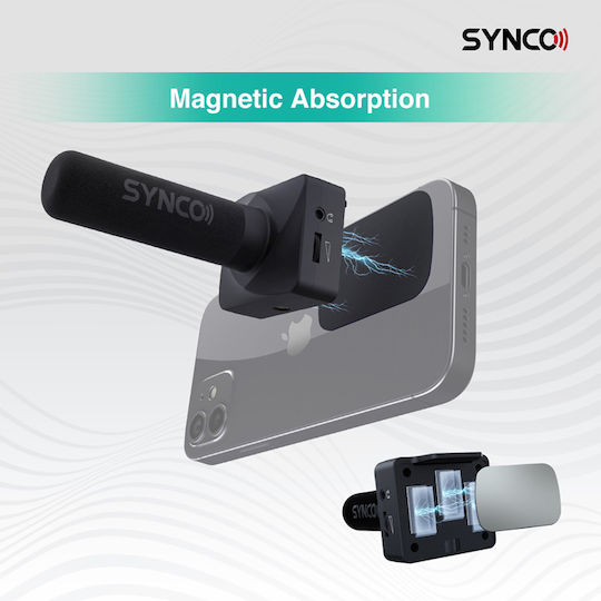 Synco SY-U3-MMIC Δυναμικό Μικρόφωνο Shock Mounted για Φωνητικά