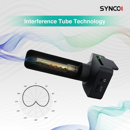 Synco SY-U3-MMIC Δυναμικό Μικρόφωνο Shock Mounted για Φωνητικά