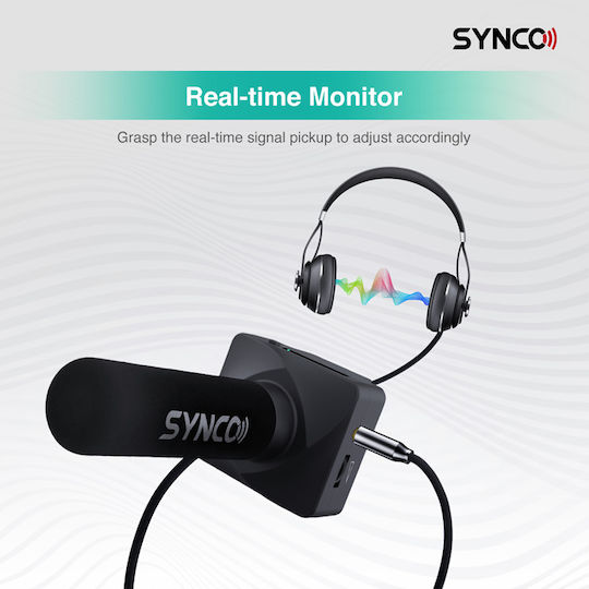 Synco SY-U3-MMIC Δυναμικό Μικρόφωνο Shock Mounted για Φωνητικά