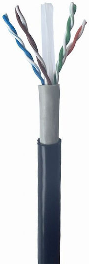 Cablexpert U/UTP Cat.6 Gigabit Network Cable Outdoor without Terminated Connectors 305m Black