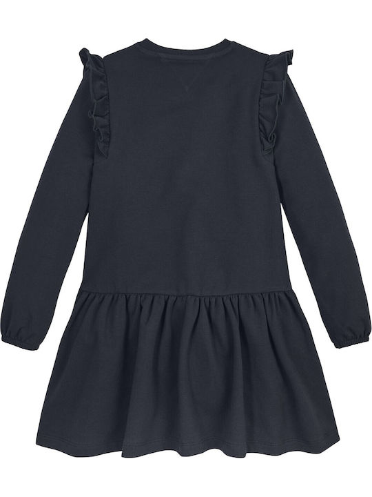 Rochie pentru Copii Mânecă lungă Albastru marin