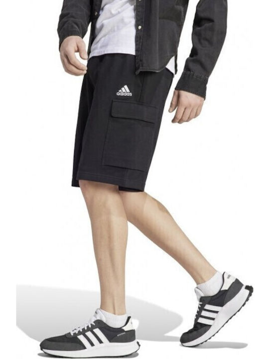 Essentials French Terry Мъжка Бермуда Черна