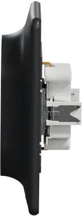 Schneider Electric Sedna Design Διπλή Χωνευτή Πρίζα Ρεύματος Μαύρη