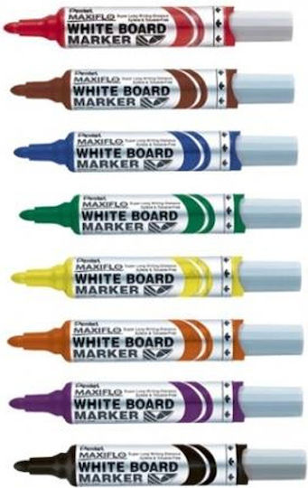 Pentel Maxiflo Маркер за Дъска 2.1мм Жълт