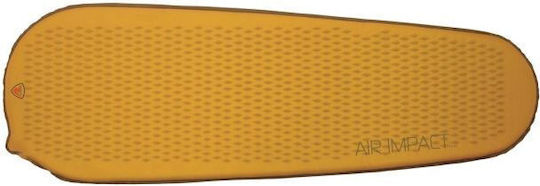 Robens Air Impact 38 Αυτοφούσκωτο Μονό Υπόστρωμα Camping Πάχους 3.8cm Κίτρινο