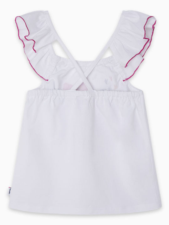 Tuc Tuc Kids Blouse Short Sleeve White