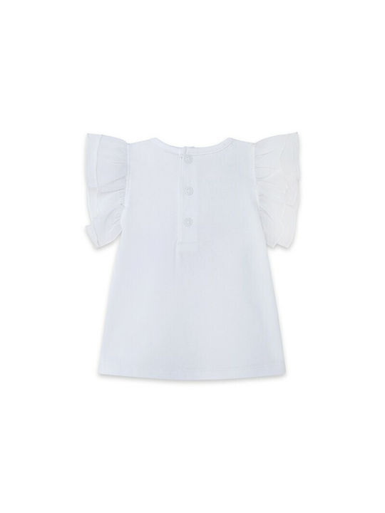 Tuc Tuc Kids Blouse Short Sleeve White