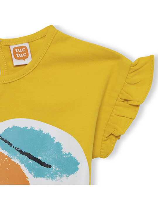 Kids' Shirt Short Sleeve Yellow