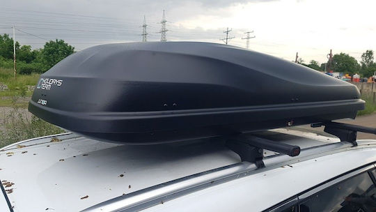 Junior Altro Car Roof Box With Dual-Side Opening 460lt Black