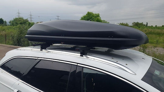 Junior Altro Car Roof Box With Dual-Side Opening 460lt Black