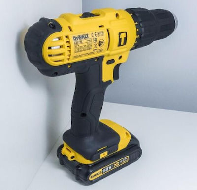 Dewalt Șurubelniță cu percuție Mașină de găurit Baterie 18V 2x1.3Ah