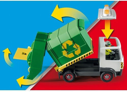 Playmobil Stadtleben Recycling Fahrzeug für 4-10 Jahre