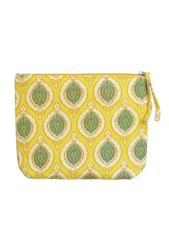 Ble Resort Collection Toiletry Bag in Yellow color 23cm