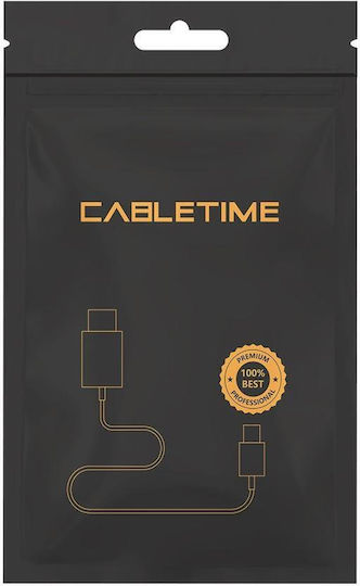 Cabletime 1m USB 3.0 Cable A-Male