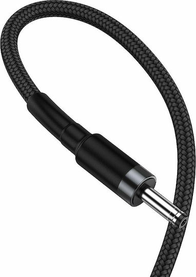 Baseus USB 2.0 Cable USB-A male - DC Μαύρο 1m CADKLF-G1