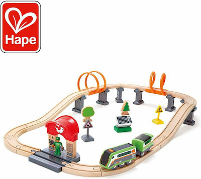 Hape Solar Σετ με Τρενάκι από Ξύλο για 3+ Ετών