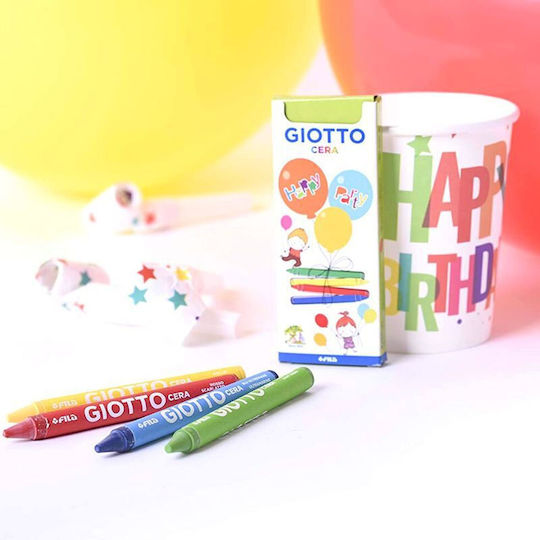 Giotto Party Gift Box Crayons Set 4 Colours