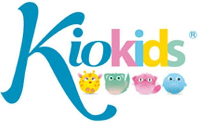 Kiokids Πιπίλα Καουτσούκ για 6-18 μηνών Ρετρό Pink