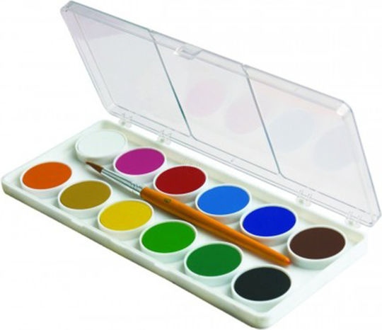 Adel Aquarellfarbe Mehrfarbig mit Pinsel