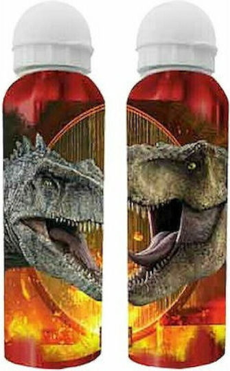 HOMie Jurassic World Παιδικό Παγούρι Δεινόσαυρος Αλουμινίου 500ml