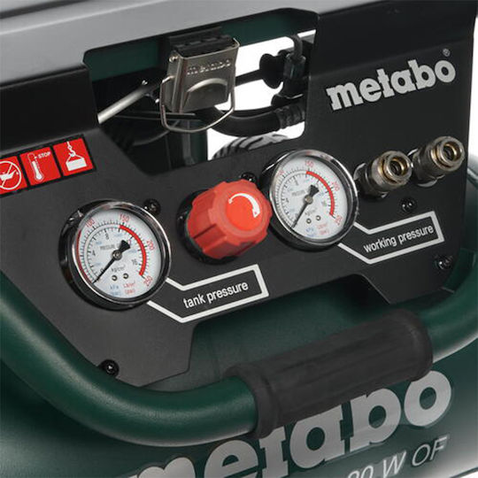 Metabo Power 280-20 W OF Μονοφασικό Κομπρεσέρ Αέρος με Ισχύ 2.5hp και Αεροφυλάκιο 20lt