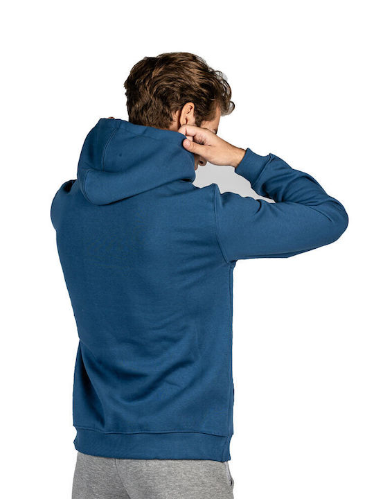 GSA Men's Sweatshirt with Hood and Pockets Navy Blue