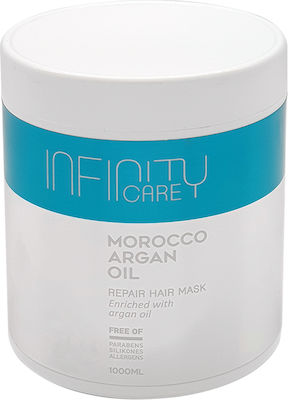 Qure Infinity Care Morocco Argan Oil Hair Repair Mask Repairing Hair Mask 1000ml