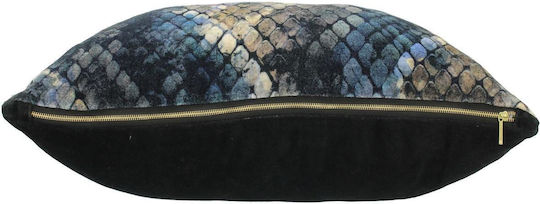 ArteLibre ArteLibre Velvet Blue Sofa Cushion 40x60cm