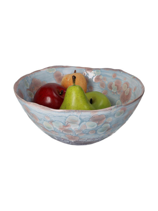 ArteLibre Decorative Bowl Blue 25x24.5x11.5cm