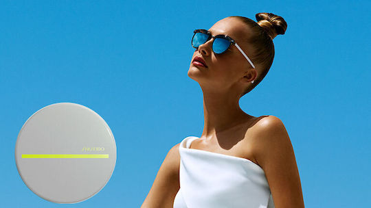 Shiseido Sports BB Compact Водоустойчива Слънцезащитна Пудра За Лице SPF50 С Цветен Ефект Light 12g