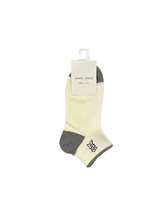 WAPAI Women's Beige Socks - 775016-4