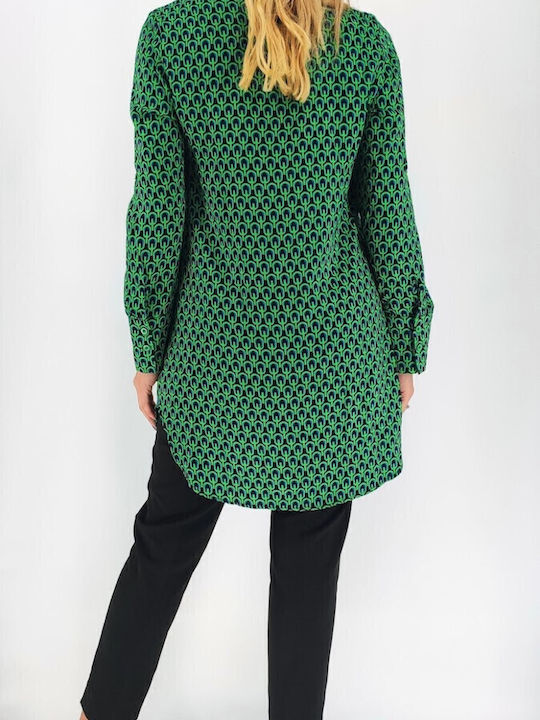 Women's Long Sleeve Shirt Green