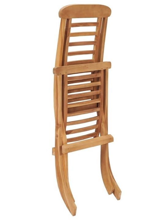 Scaun de exterior Lemn Maro 50x90x69cm