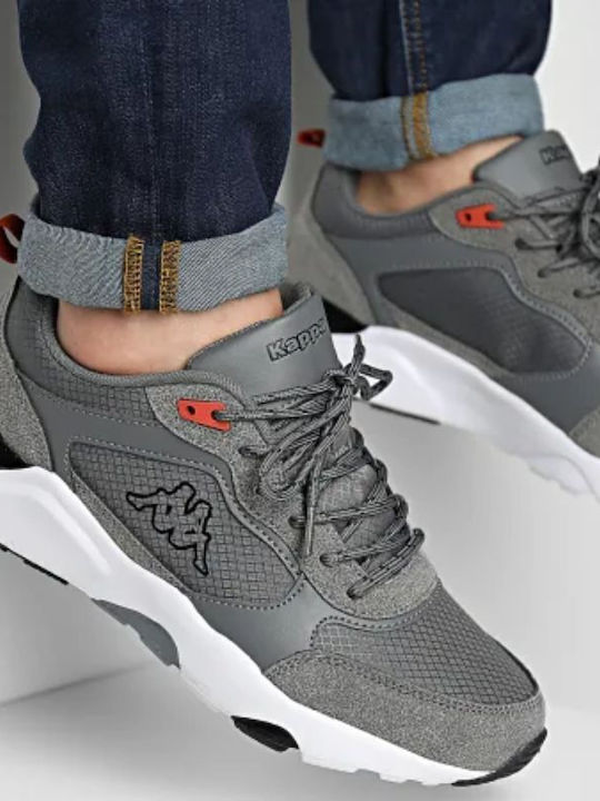 Brady Ανδρικά Sneakers Grey / Red
