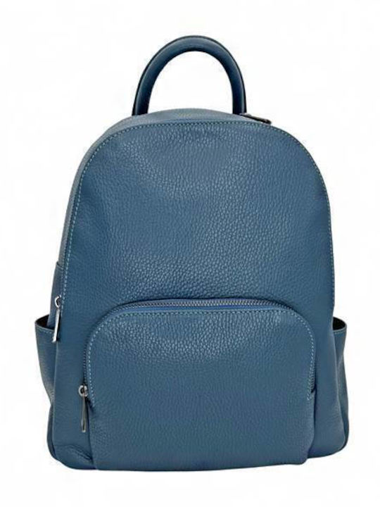 Savil Leder Damen Tasche Rucksack Grün