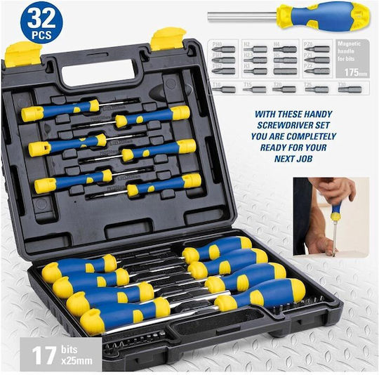 Kinzo Set 32 Screwdrivers