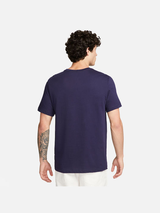 Nike Men's Short Sleeve T-shirt Blue