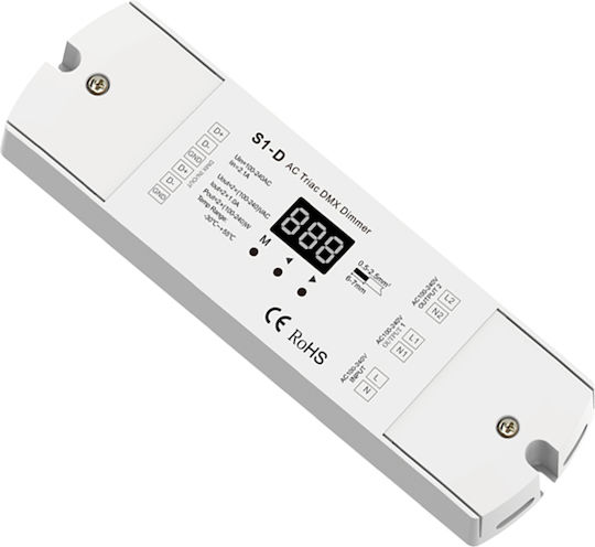 GloboStar Dimmer IR (Informationsanforderung) Wandmontierter Dimmer 70671