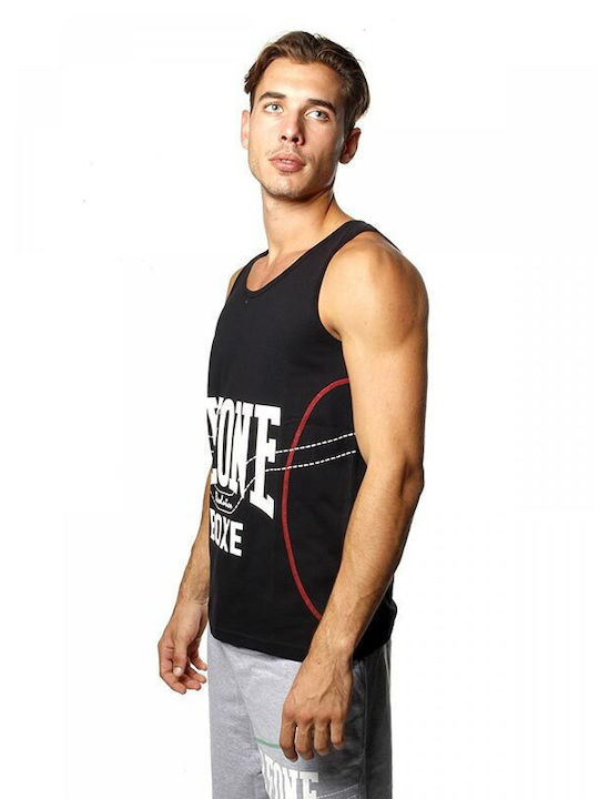 Sleeveless T-shirt Leone Tank LSM1252 Black