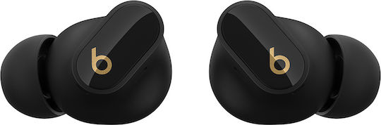 Beats Studio Buds+ Bluetooth Handsfree Ακουστικά με Αντοχή στον Ιδρώτα και Θήκη Φόρτισης Black / Gold