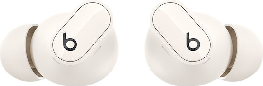 Beats Studio Buds+ Bluetooth Handsfree Ακουστικά με Αντοχή στον Ιδρώτα και Θήκη Φόρτισης Ivory