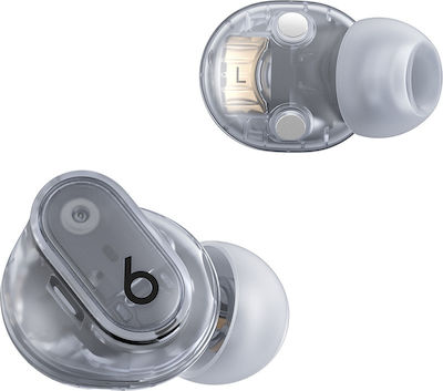 Beats Studio Buds Bluetooth-Freisprecheinrichtung Kopfhörer mit Schweißresistenz und Ladeetui Transparent