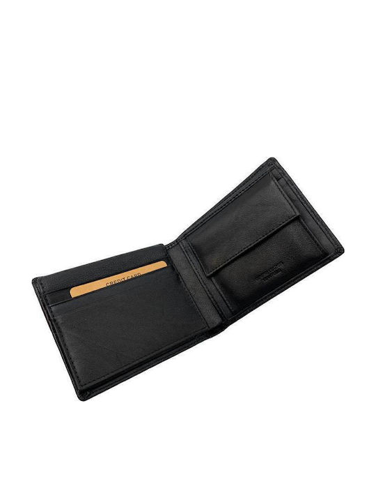 Leather Men's Wallet Classic Brown