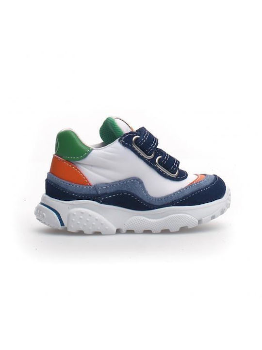 Kids Sneakers with Straps Blue