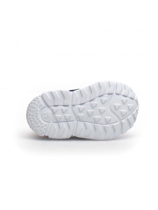 Kids Sneakers with Straps Blue