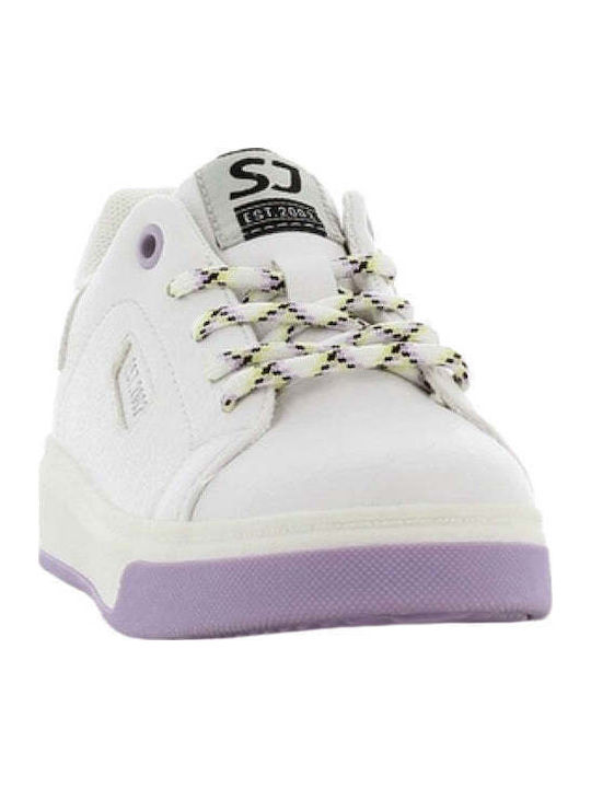 SJ Παιδικά Sneakers Λευκά